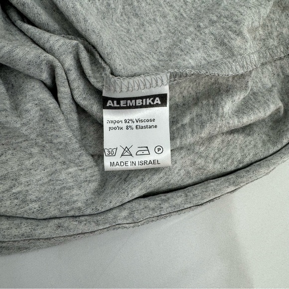 ALEMBIKA Lagenlook Maxi Dress Size 1 Gray - Picture 7 of 16